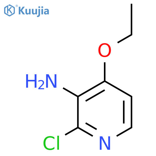2-chloro-4-ethoxypyridin-3-amine structure