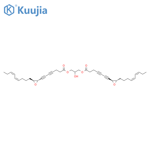 4,6-Heptadiynoic acid, 7-[(2S,3S)-3-[(4Z,6Z)-4,6-nonadienyl]oxiranyl]-, 2-hydroxy-1,3-propanediyl ester (9CI) structure