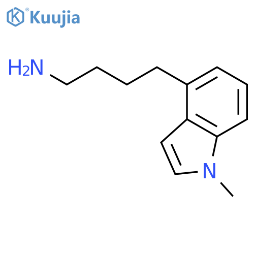 4-(1-methyl-1H-indol-4-yl)butan-1-amine structure