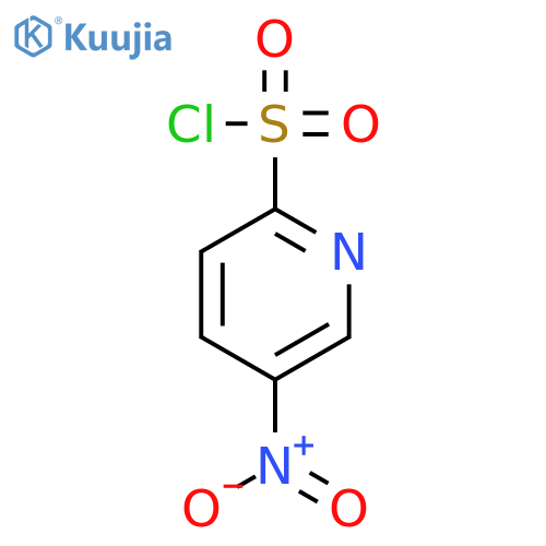 5-Nitropyridine-2-sulfonyl chloride structure