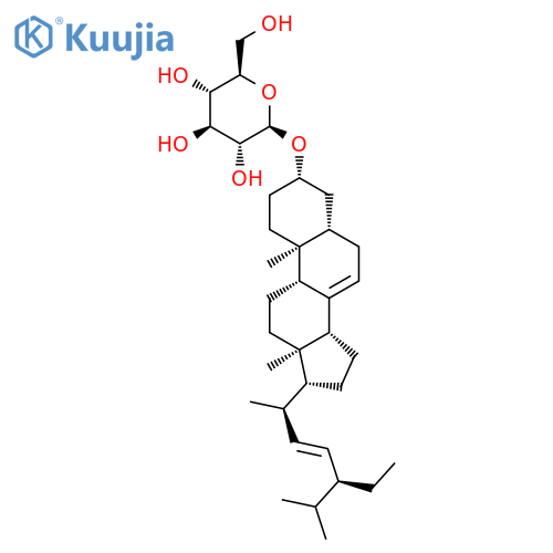 alpha-Spinasterol glucoside structure