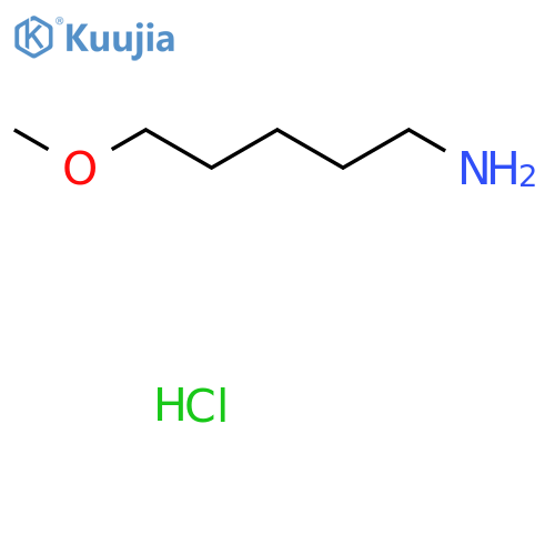 5-Methoxypentan-1-amine hydrochloride structure