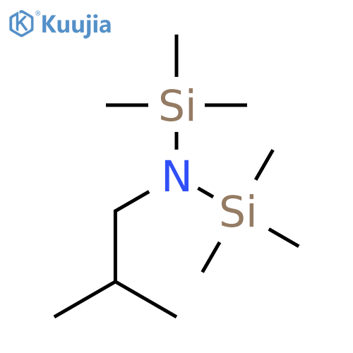 Silanamine, 1,1,1-trimethyl-N-(2-methylpropyl)-N-(trimethylsilyl)- structure