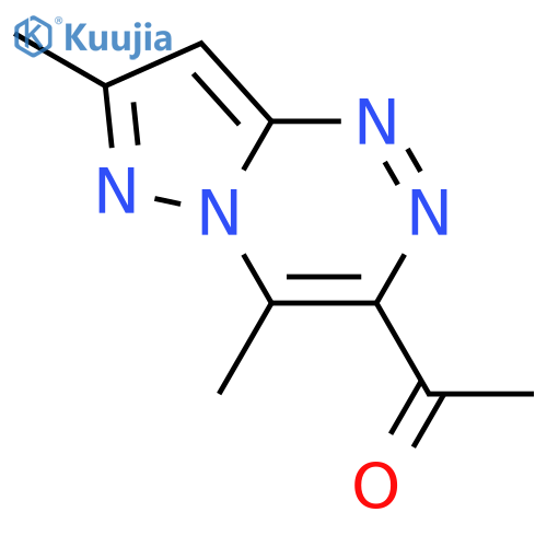1-(4,7-Dimethylpyrazolo[5,1-c][1,2,4]triazin-3-yl)ethanone structure