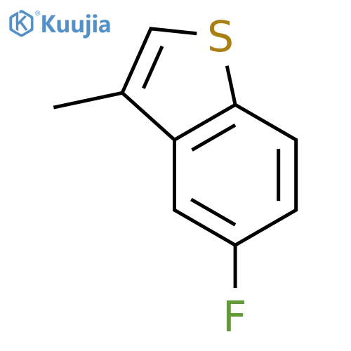 5-Fluoro-3-methylbenzobthiophene structure