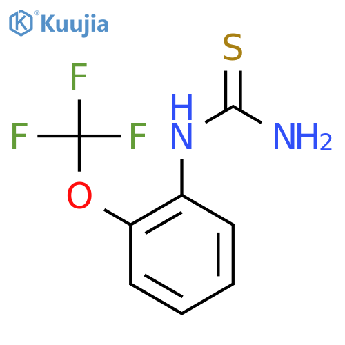 1-(2-(Trifluoromethoxy)phenyl)thiourea structure