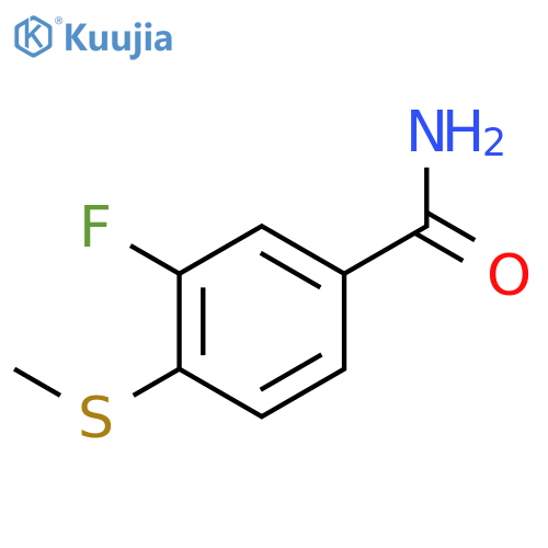 3-Fluoro-4-methyl-thiobenzamide structure