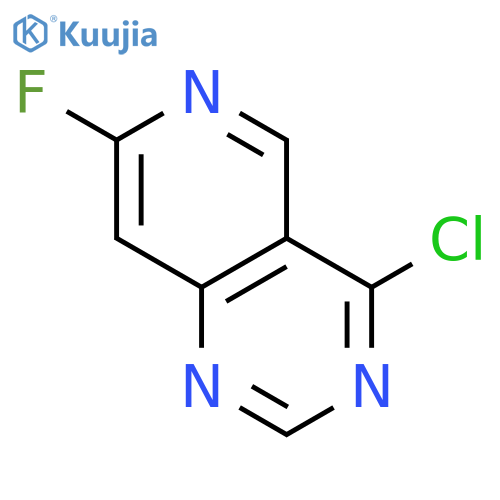 4-Chloro-7-fluoropyrido[4,3-d]pyrimidine structure