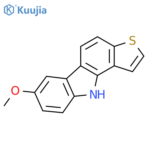7-methoxy-10H-thieno3,2-acarbazole structure
