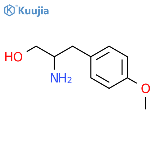 2-Amino-3-(4-methoxyphenyl)propan-1-ol structure