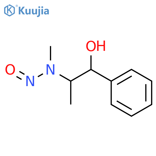 2-Methyl(nitroso)amino-1-phenylpropan-1-ol structure