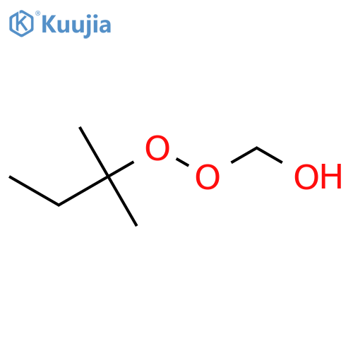 [(2-Methylbutan-2-yl)peroxy]methanol structure