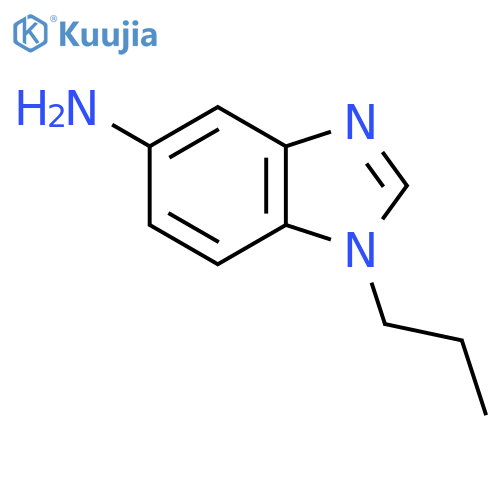 1-propyl-1H-benzimidazol-5-amine structure
