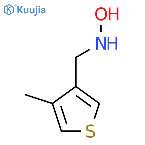 N-(4-methylthiophen-3-yl)methylhydroxylamine structure