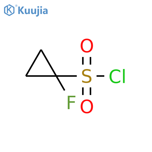 Cyclopropanesulfonyl chloride, 1-fluoro- structure