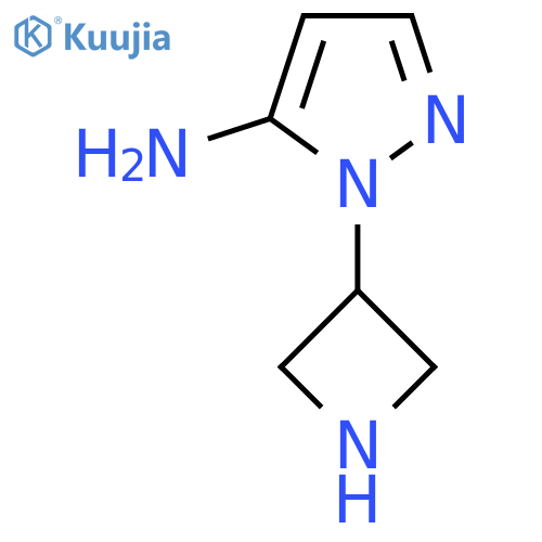 1-(azetidin-3-yl)-1H-pyrazol-5-amine structure
