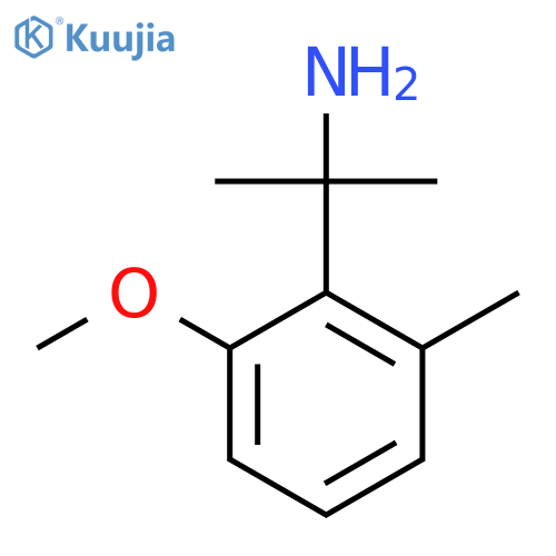 2-(2-methoxy-6-methylphenyl)propan-2-amine structure
