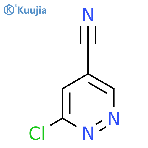 6-Chloropyridazine-4-carbonitrile structure