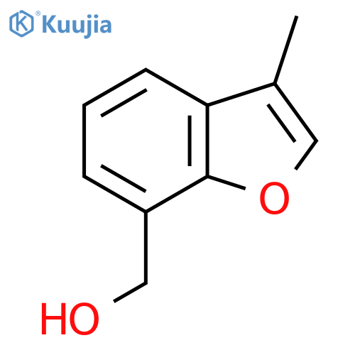 (3-Methyl-1-benzofuran-7-yl)methanol structure