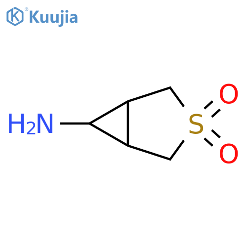 6-amino-3λ?-thiabicyclo[3.1.0]hexane-3,3-dione structure
