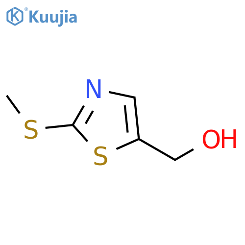(2-(Methylthio)thiazol-5-yl)methanol structure