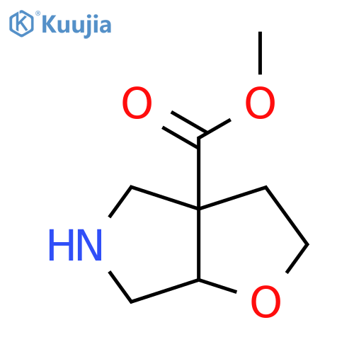 methyl hexahydro-2H-furo[2,3-c]pyrrole-3a-carboxylate structure