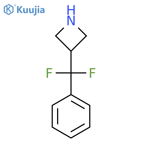 3-difluoro(phenyl)methylazetidine structure