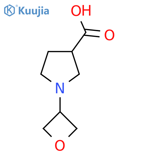1-(oxetan-3-yl)pyrrolidine-3-carboxylic acid structure