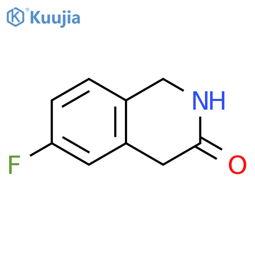 6-Fluoro-1,4-dihydro-2H-isoquinolin-3-one structure