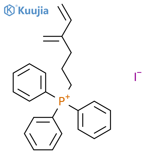 (4-Methylene-5-hexenyl)triphenyl-phosphonium Iodide structure