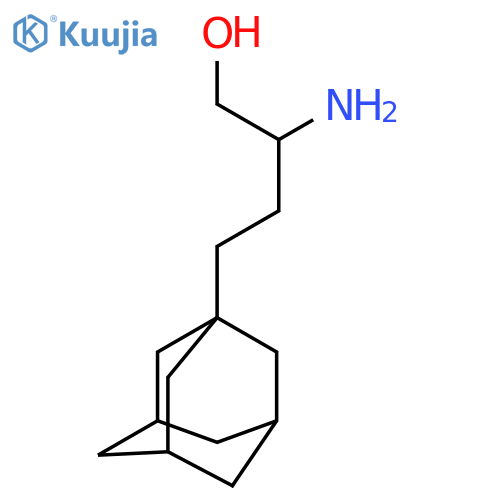 4-(adamantan-1-yl)-2-aminobutan-1-ol structure