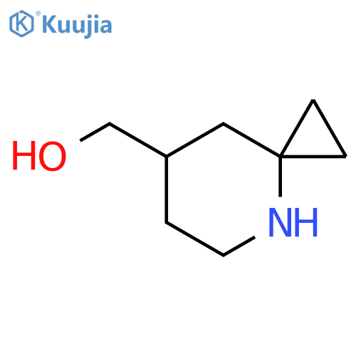 4-Azaspiro[2.5]octane-7-methanol structure