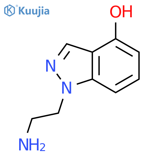 1-(2-Aminoethyl)-1H-indazol-4-ol structure