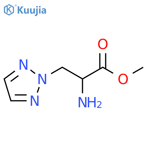 2H-1,2,3-Triazole-2-propanoic acid, α-amino-, methyl ester structure