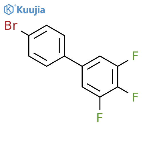 4-Bromo-3,4,5-trifluoro-1,1-biphenyl structure