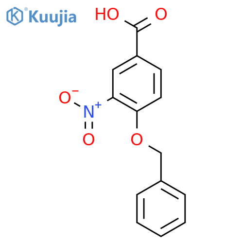 4-Benzyloxy-3-nitrobenzoic Acid structure