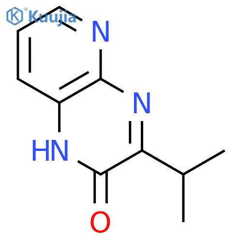 Pyrido[2,3-b]pyrazin-2(1H)-one,3-(1-methylethyl)- structure