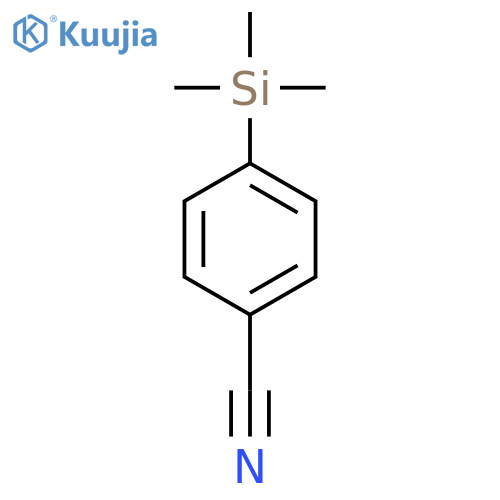 4-(Trimethylsilyl)benzonitrile structure