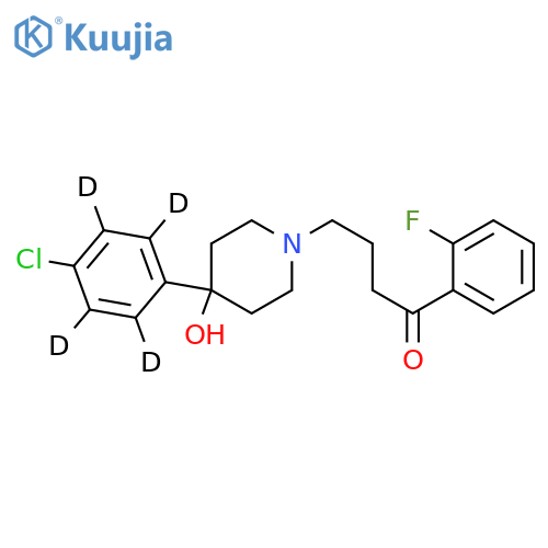 4-Defluoro-2-fluoro Haloperidol-d4 structure