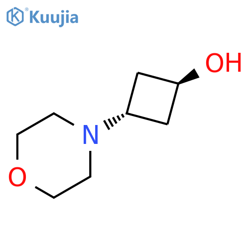Cyclobutanol, 3-(4-morpholinyl)-, trans- structure