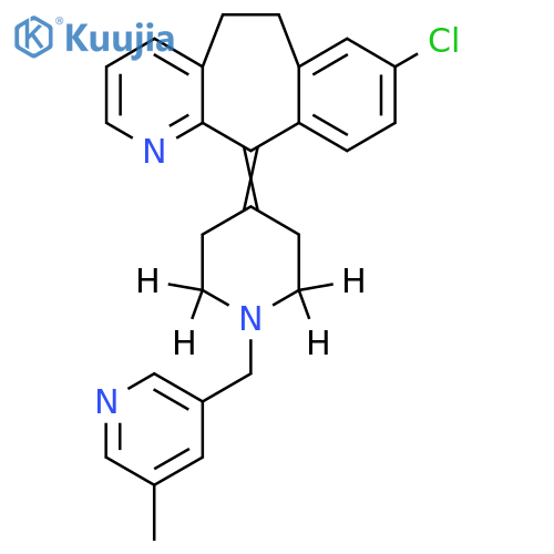 Rupatadine-d4 structure