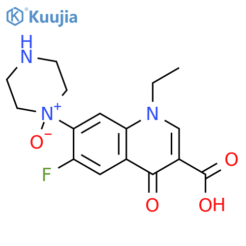 Norfloxacin Piperazinyl-1-Oxide structure