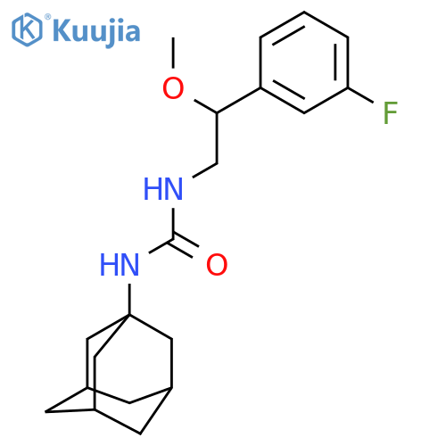 3-(Adamantan-1-yl)-1-[2-(3-fluorophenyl)-2-methoxyethyl]urea structure