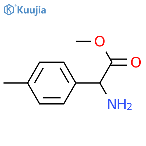 METHYL2-AMINO-2-(4-METHYLPHENYL)ACETATE structure