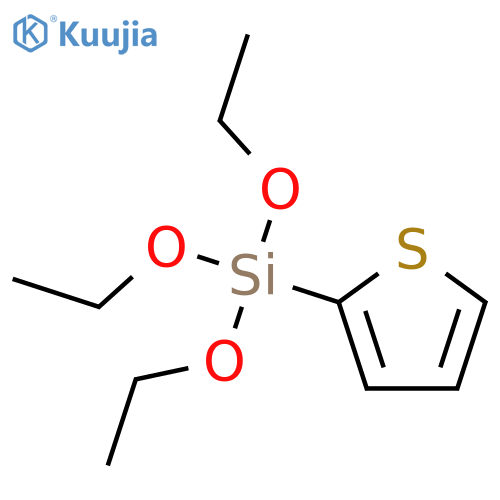 Thiophene,2-(triethoxysilyl)- structure