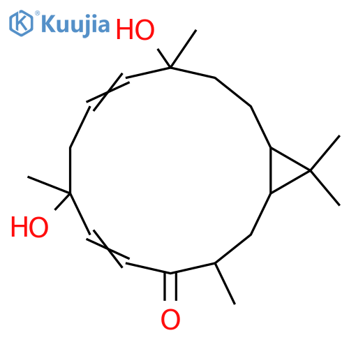 8,12-Dihydroxy-3,6,10-casbatrien-5-one; (1S,2S,3E,6E,8ξ,10E,12ξ)-form, 3,4-Dihydro structure