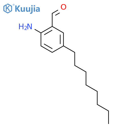 2-Amino-5-octylbenzaldehyde structure