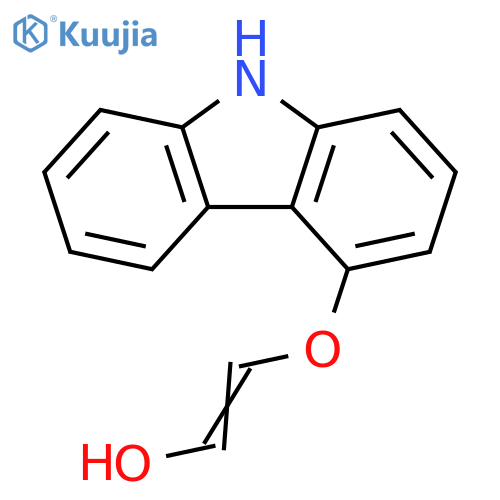 2-(9H-Carbazol-4-yloxy)-ethenol structure