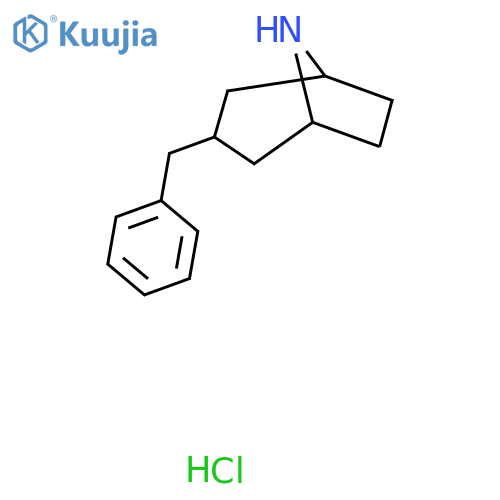 3-Benzyl-8-azabicyclo[3.2.1]octane hydrochloride structure