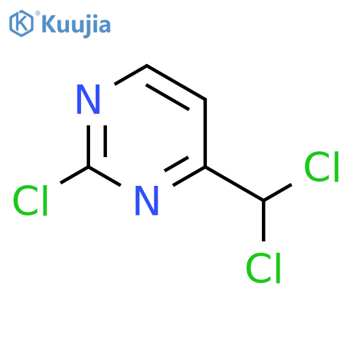 2-chloro-4-(dichloromethyl)pyrimidine structure